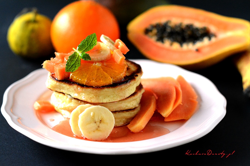 Pancakes z Jogurtem Greckim – placki śniadaniowe
