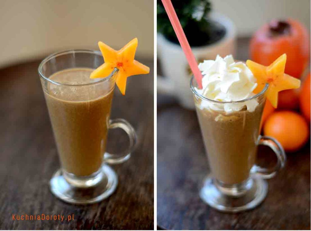 Koktajl z Owocem Kaki