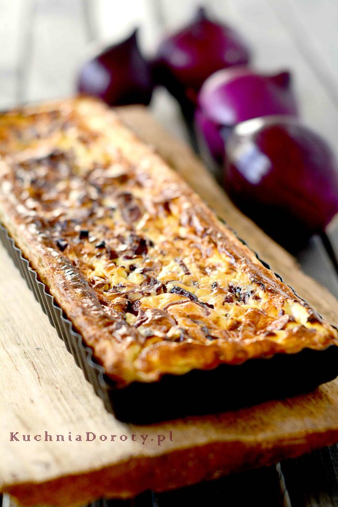 Francuska Tarta Cebulowa