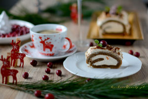 Rolada Piernikowo-Kawowa