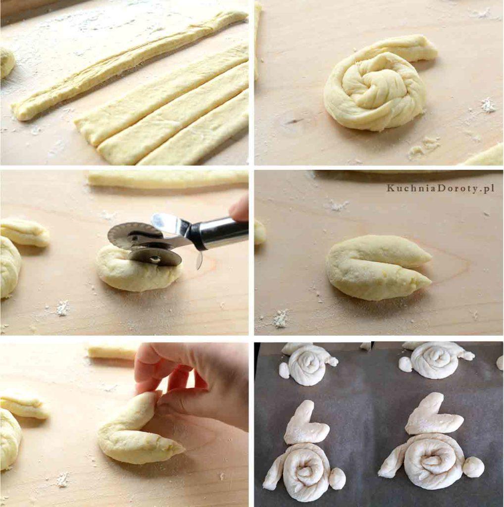 Zające z Ciasta Drożdżowego