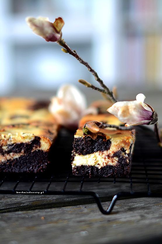 Brownie z Serem i Masłem Orzechowym – przepis z filmem