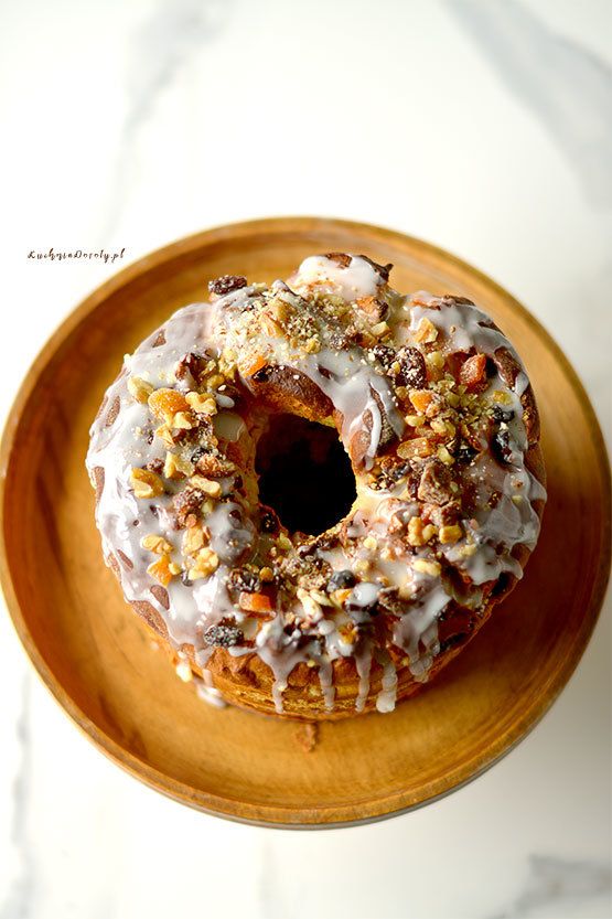 Drożdżówka z Bakaliami 