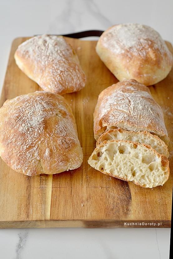 ciabatta-przepis Prawdziwe Włoskie Ciabatty